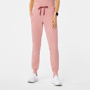 Figs Pink Sand Zamora Joggers Small NWT
